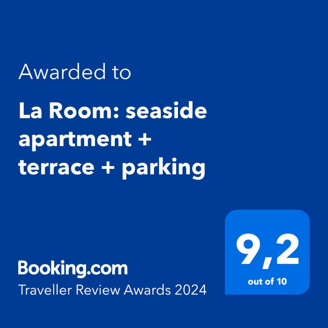 La Room: Seaside Apartment + Terrace + Parking Ментона Екстериор снимка